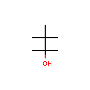 Chemical structure of 2,3,3-Trimethyl-2-butanol , CAS 594-83-2, AChemBlock U136375
