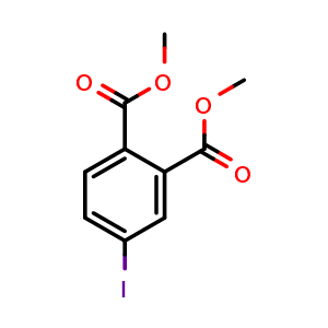 Chemical structure of Dimethyl 4-Iodophthalate , CAS 59340-47-5, AChemBlock U136378