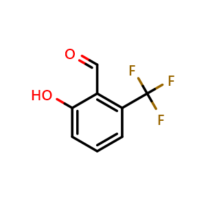 Chemical structure of 6-(Trifluoromethyl)salicylaldehyde , CAS 58914-35-5, AChemBlock U136389