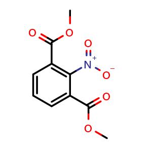 Chemical structure of Dimethyl 2-Nitroisophthalate , CAS 57052-99-0, AChemBlock U136477