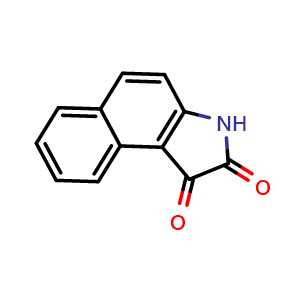Chemical structure of Benzo[e]isatin , CAS 5588-87-4, AChemBlock U136515