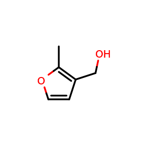 Chemical structure of 3-(Hydroxymethyl)-2-methylfuran , CAS 5554-99-4, AChemBlock U136523