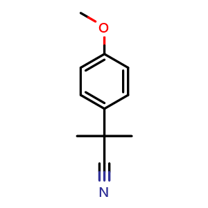 2-(4-Methoxyphenyl)-2-methylpropanenitrile