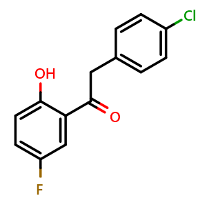 2-(4-Chlorophenyl)-5'-fluoro-2'-hydroxyacetophenone