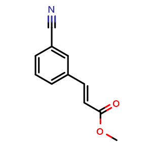 (E)-Methyl 3-(3-cyanophenyl)acrylate