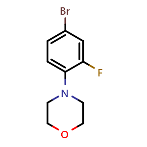 4-(4-Bromo-2-fluorophenyl)morpholine