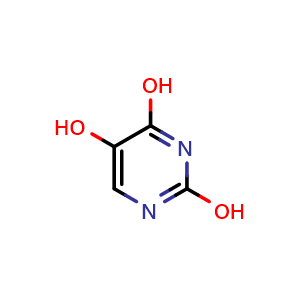 Chemical structure of Isobarbituric acid , CAS 496-76-4, AChemBlock U136770