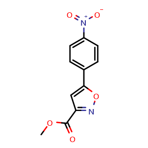 methyl 5-(4-nitrophenyl)isoxazole-3-carboxylate