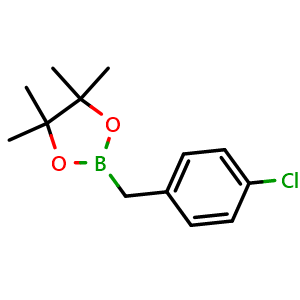 2-(4-chlorobenzyl)-4,4,5,5-tetramethyl-1,3,2-dioxaborolane