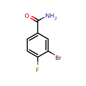 3-Bromo-4-fluorobenzamide