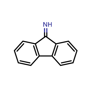 Chemical structure of 9-Iminofluorene , CAS 4440-33-9, AChemBlock U136853
