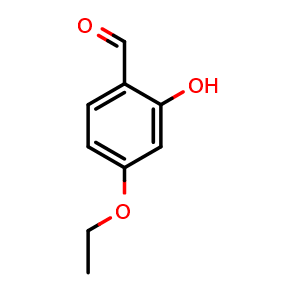 Chemical structure of 4-Ethoxysalicylaldehyde , CAS 43057-77-8, AChemBlock U136875