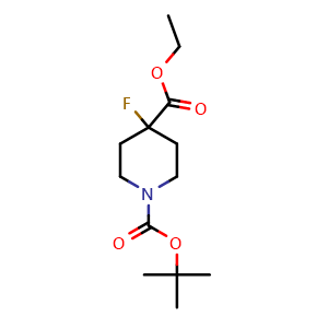 Ethyl N-Boc-4-fluoropiperidine-4-carboxylate