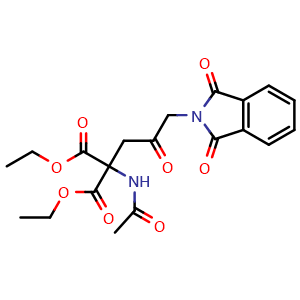 Diethyl 2-Acetamido-2-[3-(1,3-dioxo-2-isoindolinyl)-2-oxopropyl]malonate