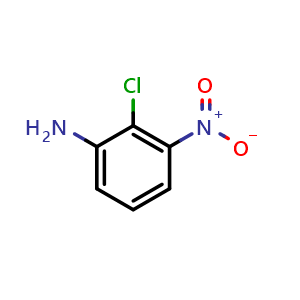 Chemical structure of 2-Chloro-3-nitroaniline , CAS 3970-41-0, AChemBlock U136984