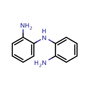 Chemical structure of N1-(2-Aminophenyl)-1,2-benzenediamine , CAS 38919-26-5, AChemBlock U137010