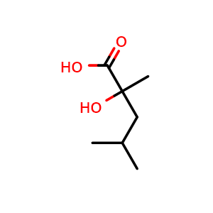 2-Hydroxy-2,4-dimethylpentanoic acid