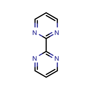 Chemical structure of 2,2'-Bipyrimidine , CAS 34671-83-5, AChemBlock U137162