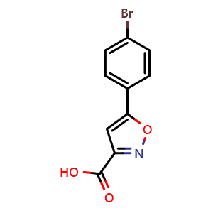 5-(4-bromophenyl)isoxazole-3-carboxylic acid