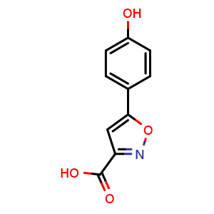 5-(4-hydroxyphenyl)isoxazole-3-carboxylic acid