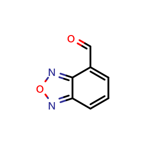 Chemical structure of 4-Benzofurazancarboxaldehyde , CAS 32863-32-4, AChemBlock U137249