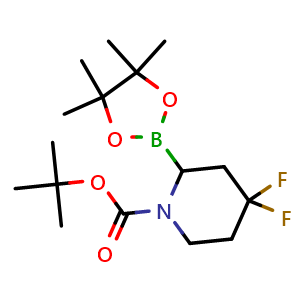 tert-butyl 4,4-difluoro-2-(4,4,5,5-tetramethyl-1,3,2-dioxaborolan-2-yl)piperidine-1-carboxylate