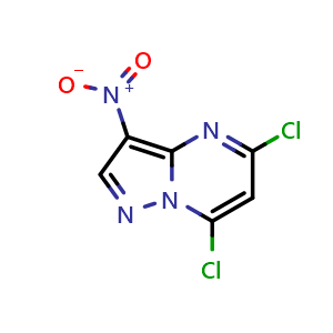 5,7-dichloro-3-nitro-pyrazolo[1,5-a]pyrimidine