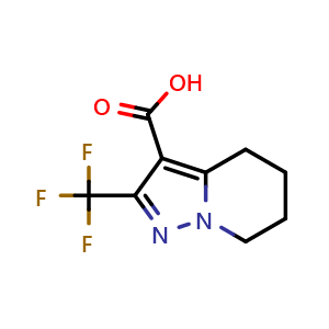 2-(trifluoromethyl)-4,5,6,7-tetrahydropyrazolo[1,5-a]pyridine-3-carboxylic acid