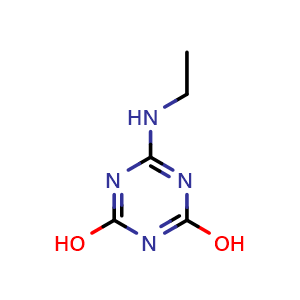 Chemical structure of N-Ethylammelide , CAS 2630-10-6, AChemBlock U137620