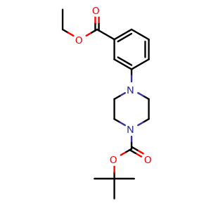 Ethyl 3-(4-Boc-1-piperazinyl)benzoate