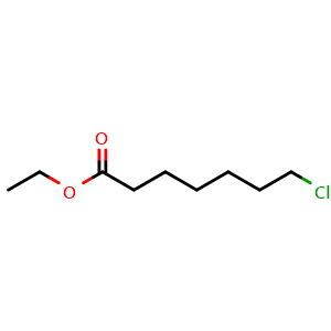 Chemical structure of Ethyl 7-Chloroheptanoate , CAS 26040-65-3, AChemBlock U137635