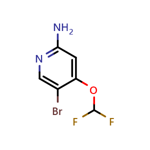 5-bromo-4-(difluoromethoxy)pyridin-2-amine