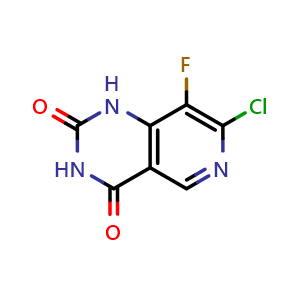 7-chloro-8-fluoropyrido[4,3-d]pyrimidine-2,4(1H,3H)-dione