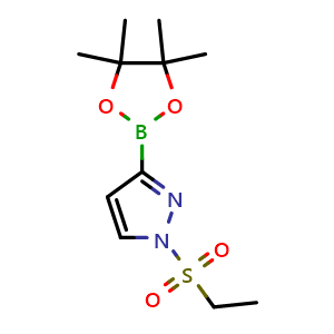 1-(ethylsulfonyl)-3-(4,4,5,5-tetramethyl-1,3,2-dioxaborolan-2-yl)-1h-pyrazole