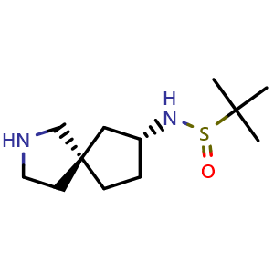 (R)-N-[(8R)-2-azaspiro[4.4]nonan-8-yl]-2-methyl-propane-2-sulfinamide
