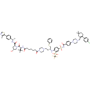 Chemical structure of DT-2216 , CAS 2365172-42-3, AChemBlock U137814