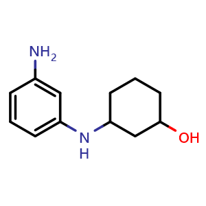 3-[(3-Aminophenyl)amino]cyclohexanol