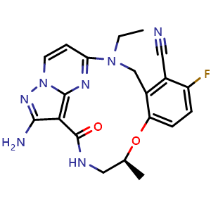 Chemical structure of TPX-0022 , CAS 2271119-26-5, AChemBlock U137901