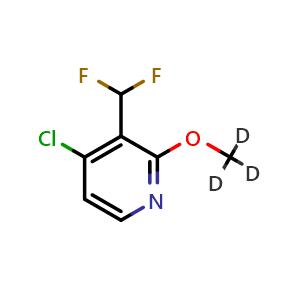 4-chloro-3-(difluoromethyl)-2-(trideuteriomethoxy)pyridine