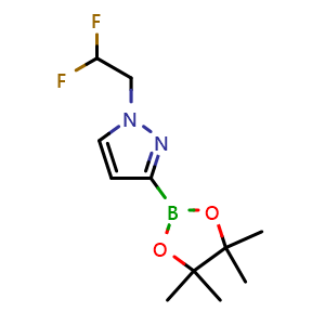 1-(2,2-difluoroethyl)-3-(4,4,5,5-tetramethyl-1,3,2-dioxaborolan-2-yl)-1h-pyrazole