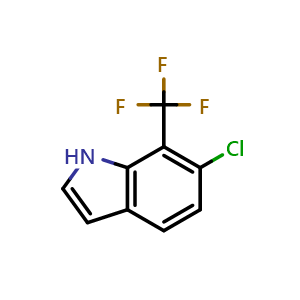 6-chloro-7-(trifluoromethyl)-1H-indole
