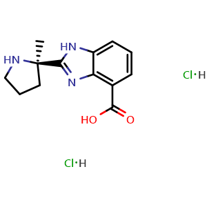 (R)-2-(2-Methyl-2-pyrrolidinyl)-1H-benzimidazole-4-carboxylic acid dihydrochloride