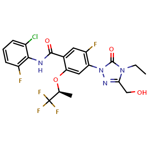 Chemical structure of BAY-2402234 , CAS 2225819-06-5, AChemBlock U138024