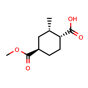 (1R,2S,4R)-4-methoxycarbonyl-2-methyl-cyclohexanecarboxylic acid
