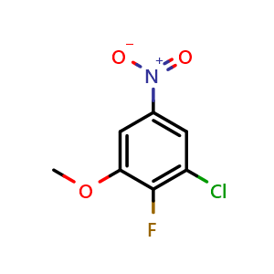 3-Chloro-2-fluoro-5-nitroanisole