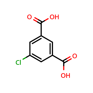 Chemical structure of 5-Chloroisophthalic acid , CAS 2157-39-3, AChemBlock U138119