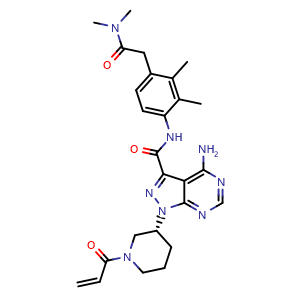 Chemical structure of TAS0728 , CAS 2088323-16-2, AChemBlock U138270