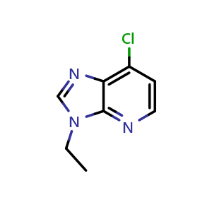 7-chloro-3-ethyl-imidazo[4,5-b]pyridine