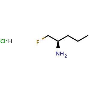 (R)-1-Fluoro-2-pentanamine hydrochloride