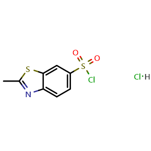 2-Methylbenzothiazole-6-sulfonyl Chloride hydrochloride